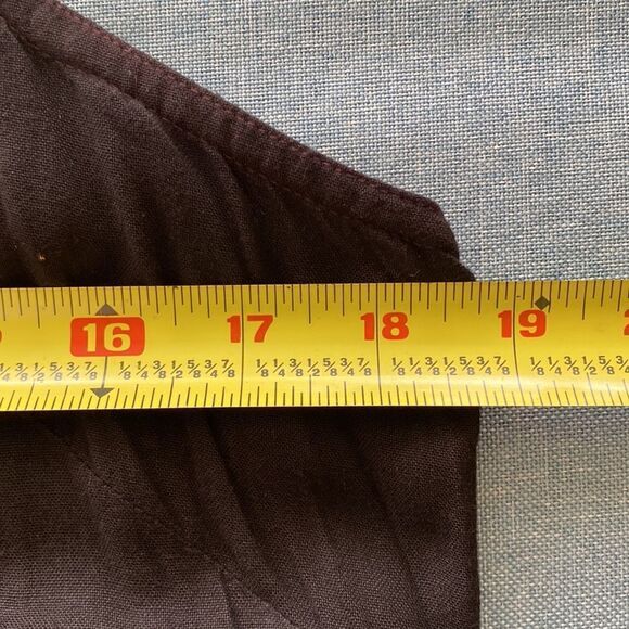 Island Fantasy black sleeveless floral pattern midi dress size M - Picture 7 of 8